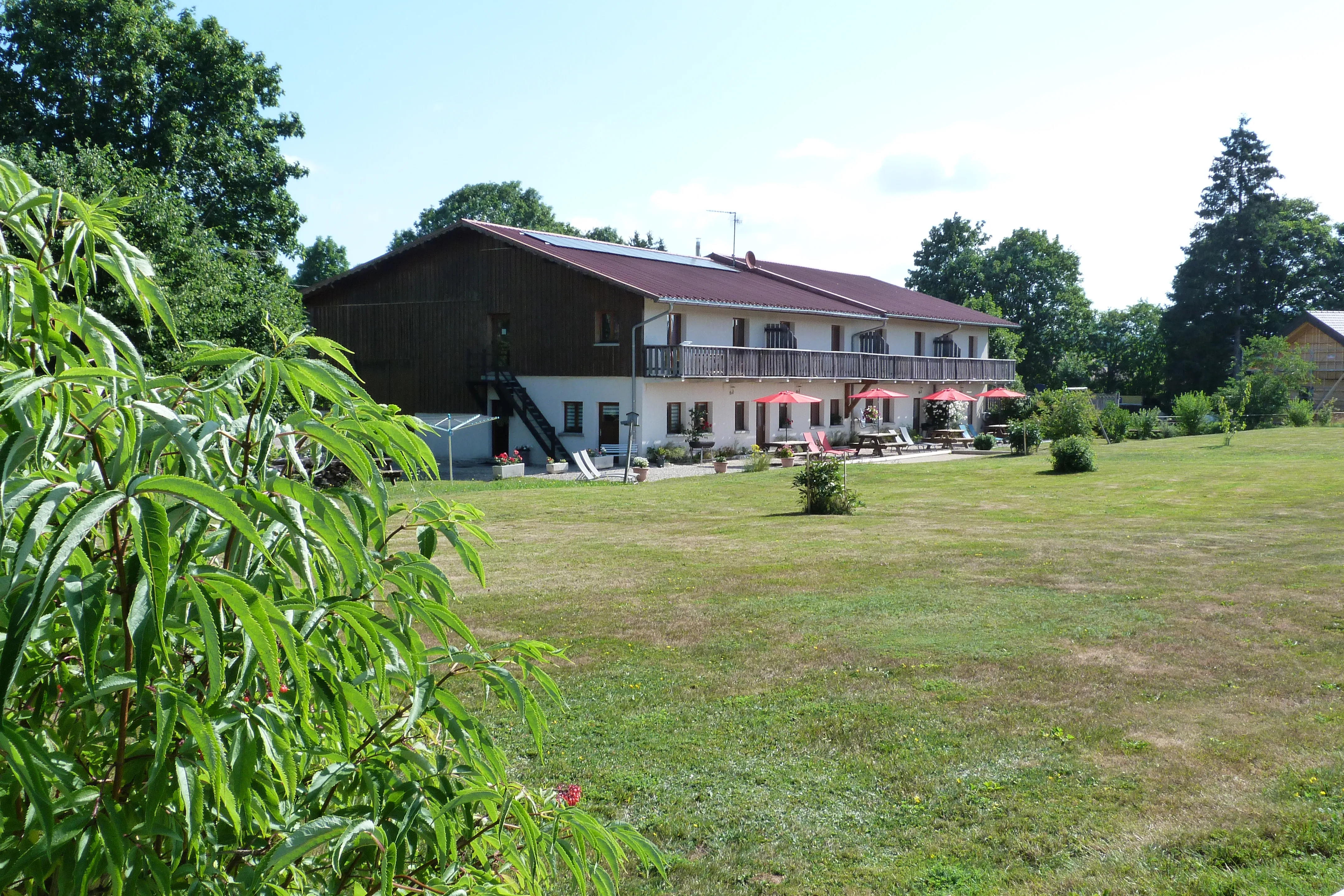 Vue extérieure du gîte